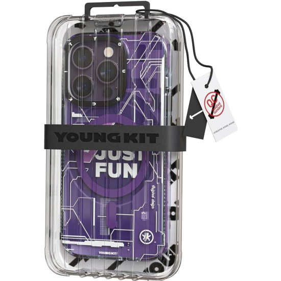 Youngkit Just Fun Purple With Magsafe Youngkit Just Fun Purple With Magsafe