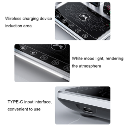 Green Lion 4 in 1 Wireless Charging Station Gray