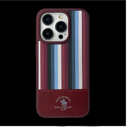 Santa Barbara Polo Raquet Club Isaac Series Genuine Leather Case