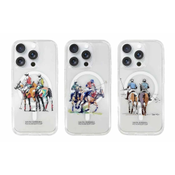 Santa Barbara Polo Raquet Club Willie Series Transparent With Print Case 