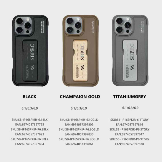 Santa Barbara KIRK Synthetic Leather Magnetic Phone Case