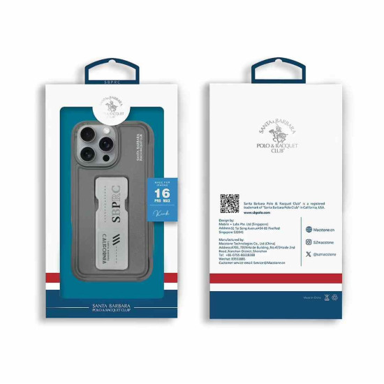 Santa Barbara KIRK Synthetic Leather Magnetic Phone Case