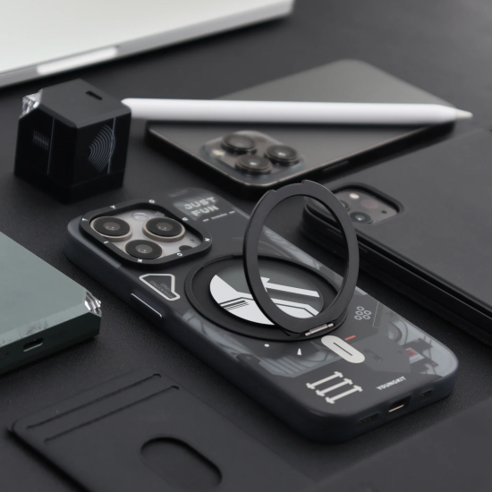 Youngkit Cyberpunk 360° Spin Magnetic Stand Case