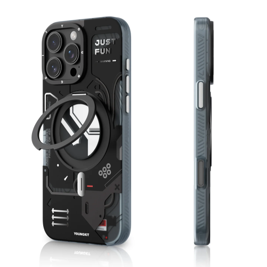 Youngkit Cyberpunk 360° Spin Magnetic Stand Case