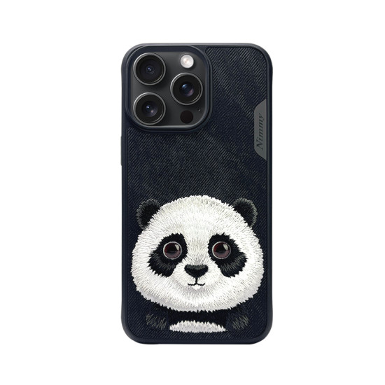 Nimmy Original Official Embroidery Big Eye Panda Series Back Cover Case 