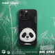 Nimmy Original Official Embroidery Big Eye Panda Series Back Cover Case 