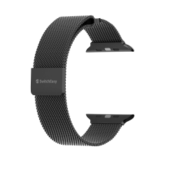 Switcheasy Mesh Stainless Steel Apple Watch Loop 42/44/45MM - BLACK