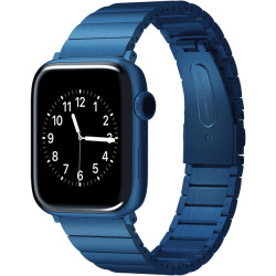  Viva Madrid Lavier Metal Watch Strap For Apple Watch 42/44/45MM - Blue 
